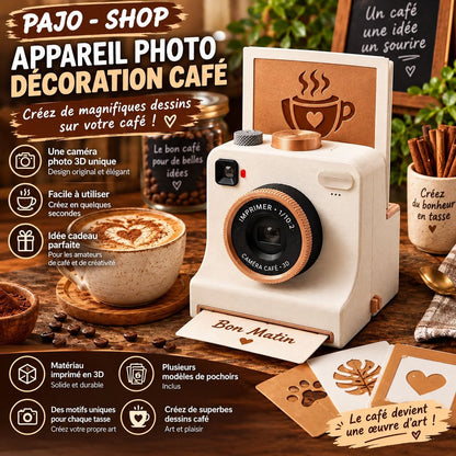 Caméra Latte Art Créative