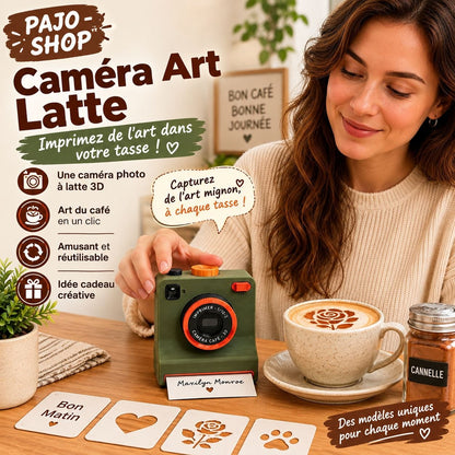 Caméra Latte Art Créative